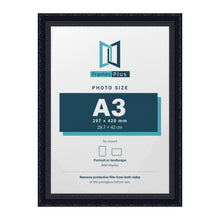 Louis Black picture frame for an A3 photo