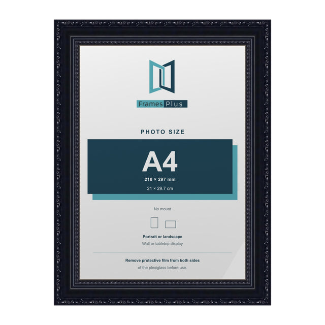 Louis Range Black Picture, Photo & Poster Frame