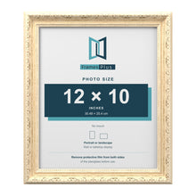 Louis Cream picture frame for a 12 x 10 inch photo