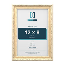 Louis Cream picture frame for a 12 x 8 inch photo