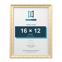 Louis Cream picture frame for a 16 x 12 inch photo
