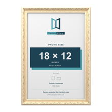 Louis Cream picture frame for an 18 x 12 inch photo