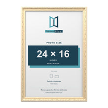Louis Cream picture frame for a 24 x 16 inch photo