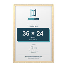 Louis Cream picture frame for a 36 x 24 inch photo