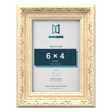 Louis Cream picture frame for a 6 x 4 inch photo