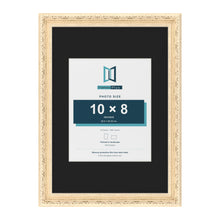 Louis Cream A3 picture frame with a black mount for a 10 x 8 inch photo