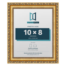Louis Gold picture frame for a 10 x 8 inch photo