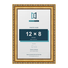 Louis Gold picture frame for a 12 x 8 inch photo