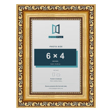 Louis Gold picture frame for a 6 x 4 inch photo