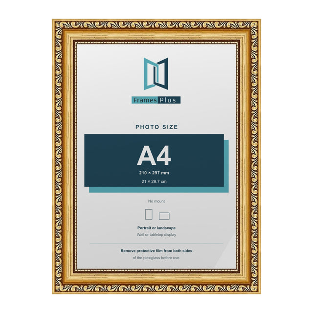 Louis Range Gold Picture, Photo & Poster Frame