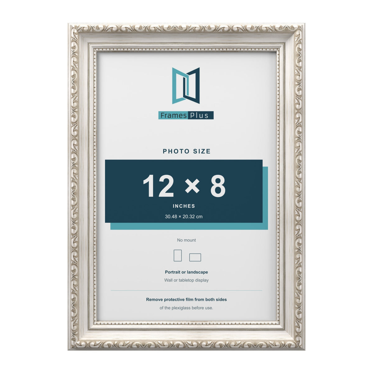Louis Silver picture frame for a 12 x 8 inch photo