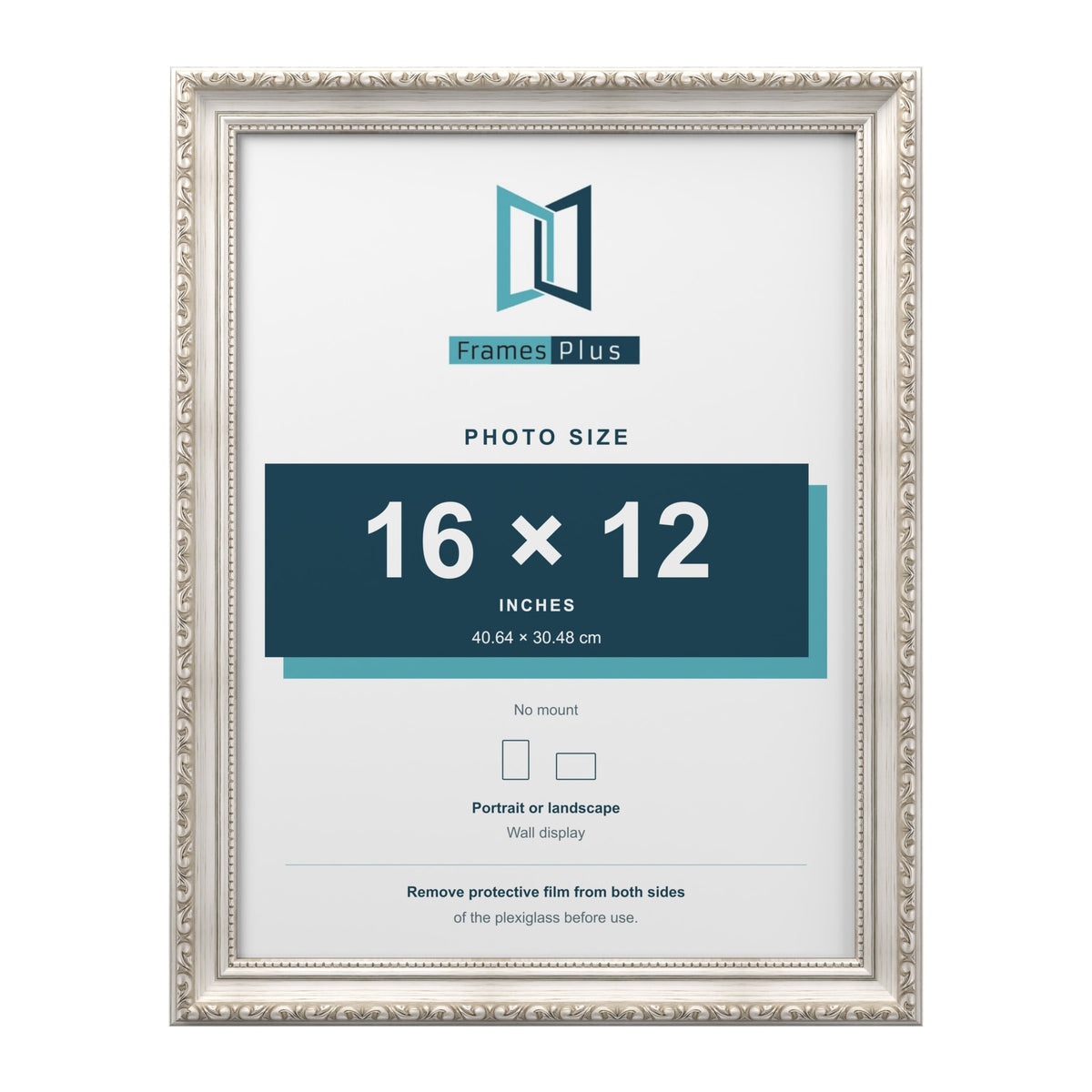 Louis Silver picture frame for a 16 x 12 inch photo