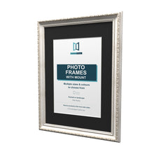 Louis Silver picture frame with a black mount