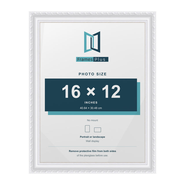 Louis White 16 × 12 Frame