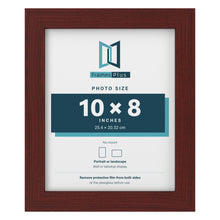Mahogany picture frame for a 10 x 8 inch photo