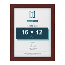 Mahogany picture frame for a 16 x 12 inch photo