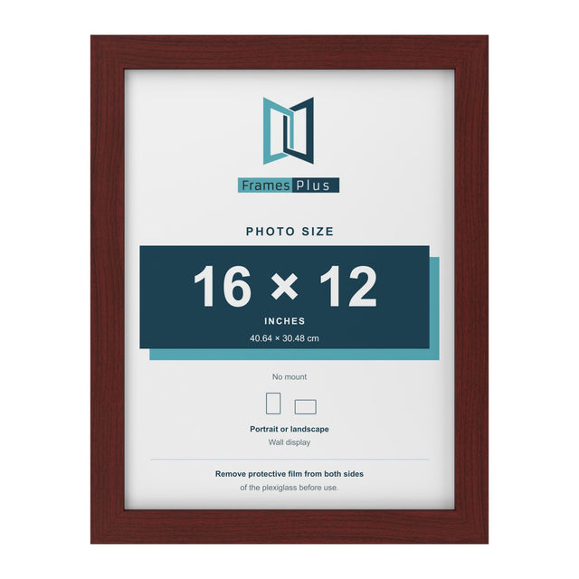 Classic Mahogany 16 × 12 Frame