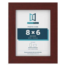 Mahogany picture frame for a 8 x 6 inch photo