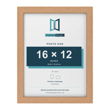 Oak picture frame for a 16 x 12 inch photo