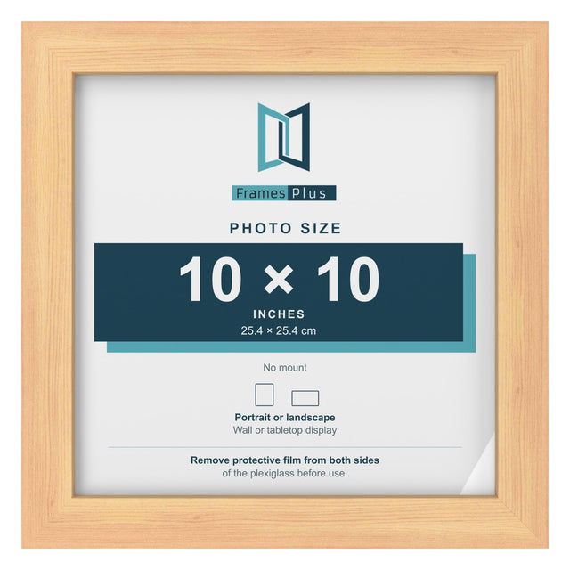 Classic Range Pine Picture, Photo & Poster Frame — Finish and profile example