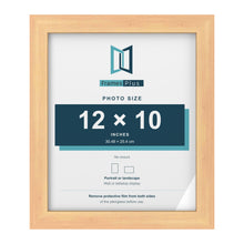 Pine picture frame for a 12 x 10 inch photo