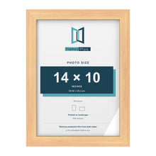 Pine picture frame for a 14 x 10 inch photo