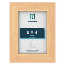 Pine picture frame for a 6 x 4 inch photo