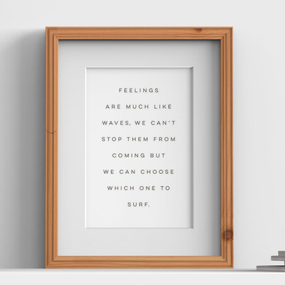 Devon Range Pine Picture, Photo & Poster Frame with White Mount