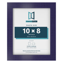 Purple picture frame for a 10 x 8 inch photo