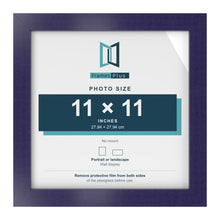Purple picture frame for a 11 x 11 inch photo