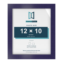 Purple picture frame for a 12 x 10 inch photo