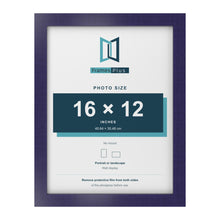 Purple picture frame for a 16 x 12 inch photo