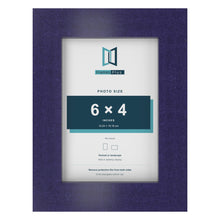 Purple picture frame for a 6 x 4 inch photo