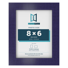 Purple picture frame for a 8 x 6 inch photo