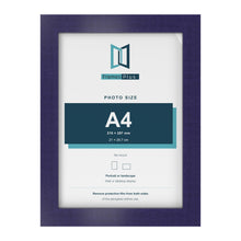 Purple picture frame for an A4 photo
