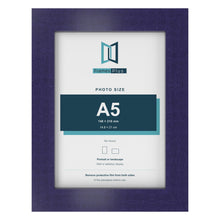 Purple picture frame for an A5 photo