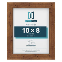 Rustic picture frame for a 10 x 8 inch photo