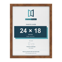 Rustic picture frame for a 24 x 18 inch photo