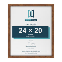 Rustic picture frame for a 24 x 20 inch photo