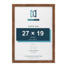 Rustic picture frame for a 27 x 19 inch photo