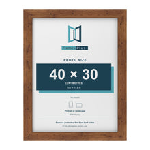 Rustic picture frame for a 40 x 30 cm photo