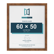 Rustic picture frame for a 60 x 50 cm photo