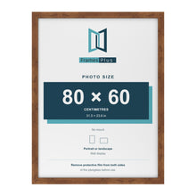 Rustic picture frame for a 80 x 60 cm photo