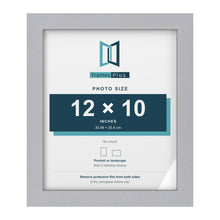 Silver picture frame for a 12 x 10 inch photo