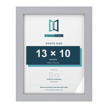 Silver picture frame for a 13 x 10 inch photo