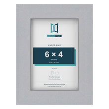 Silver picture frame for a 6 x 4 inch photo