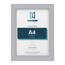Silver picture frame for an A4 photo