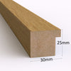 Blok Range Oak Photo Picture Poster Frames - Framesplus.co.uk