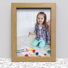 Black White Oak Photo Frame for A4 21 x 29.7 cm (8.27x11.69 Inches) Picture Photo Poster Certificate, Stand or Hang on wall - Framesplus.co.uk