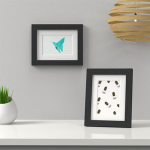 Blok Range Black Picture Photo Poster Frame with White Mount